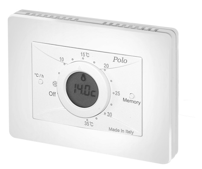 Termostato digital programable modelo Polo.